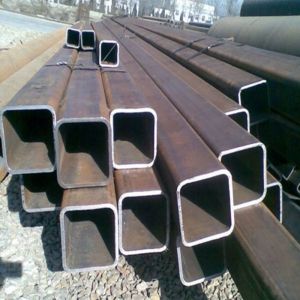 Black Hollow Section Rectangular Pipe Carbon Welded Square Steel Tube