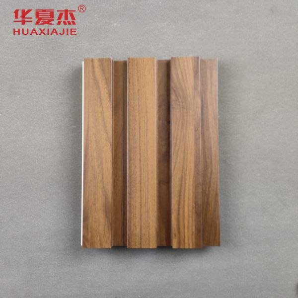Quality Wood Grain WPC Wall Panel Laminated Wall Panels / Boards Commercial Residential Decoration wholesale