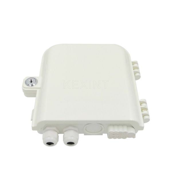 Quality KEXINT Waterproof IP65 FTTH Fiber Optic Distribution Box Wall Mounting wholesale