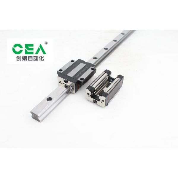 35mm Cast Steel Heavy Duty Linear Motion Guide Rails 1000mm 2000mm 3000mm