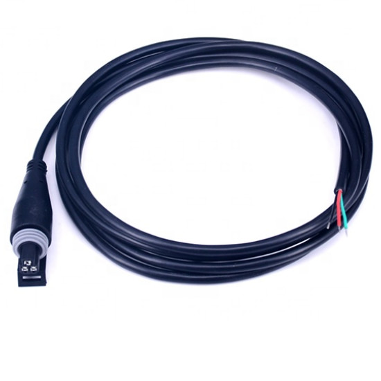 Quality 3 Pin Way 1 Meter Wire Harness With Packard Connector For Pressure Sensor Cable wholesale