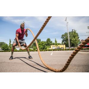 Universal Fitness Exercise Power Battle Rope for 4-20kg Heavy Polyester