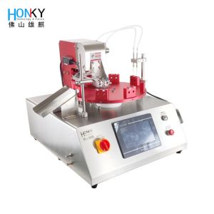 Clean bench desktop reagent tube filling and capping machine with high precision