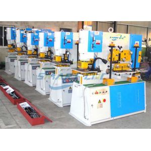 High Precision Hydraulic Punch And Shear Machine , Hydraulic Angle Cutting