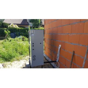 Air Source High Efficiency Heat Pump , R410A R407C R134A Trinity Heat Pump