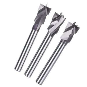 High Frequency Welded CNC Wood Bit with Spiral Flute for 3.175/4/5/6/8/10/12mm