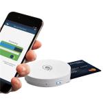 AMR220-C1 BLE RFID NFC Reader , Mpos Card Reader ACS Secure For Mobile Payment