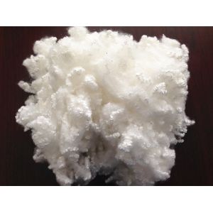 7Dx64MM raw white hollow conjugated siliconized polyester staple fiber in virgin