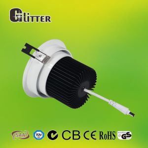 Cheap 30 Watt Exhibition Hall COB LED Down Light CRI 85 With 96 X 90mm Energy Saving for sale