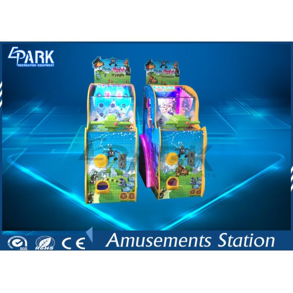 Gun Fight Zombies Amusement Game Machines Fiberglass And Plastic Material