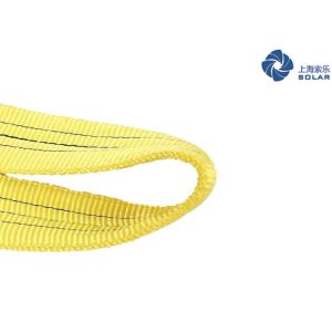 Cheap Flat Webbing Sling Polyester Eye Type High Strength Product Webbing Sling for Lifting 3Ton 3M Customized Other Size 4:1 for sale