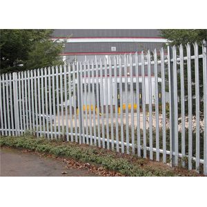 Anti-intruder rust proof 2.4m ultra palisade fence for substations