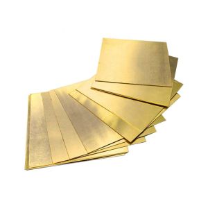 China Industrial Brass Sheet Plate 2500mm Width SGS ISO Certificate on sale