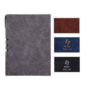 Thread Sewing A5 Custom Logo Diary Planner Notebook for Business Professionals