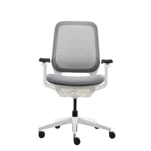Mid Back Desk Chair without Mechanism Breathable Mesh Ofiice Chair