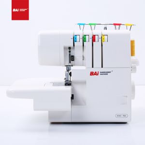 3.0mm Cylinder Bed Overlock Machine BAI 4 Thread Industrial Overlocker