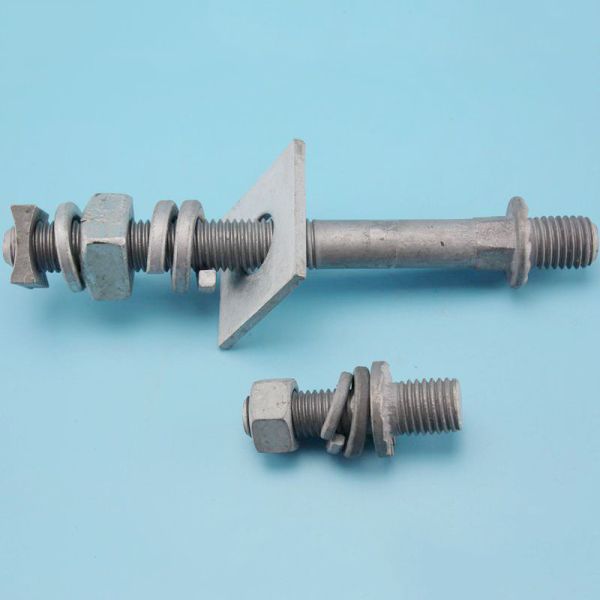 Quality Gavanized Steel 3/4"X1.75" Short Shank Line Post Studs for Poleline hardware wholesale