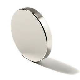 Magnetics N45 1.5" x 1/16" Disc , Package of 10 NdFeB Permanent Magnets