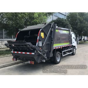 4 Ton Japan ISUZU 4X2 600P Compressed Garbage Truck