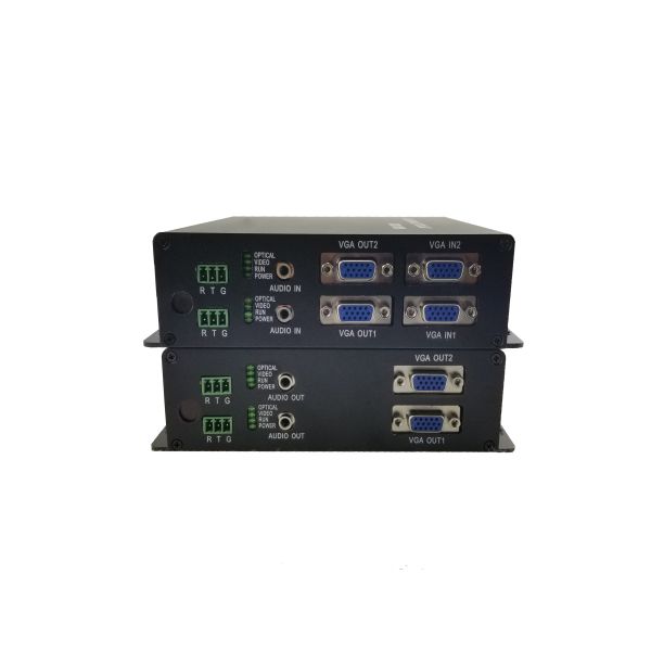 4 CH1080P/60Hz VGA fiber Optic Converter /Uncompressed to Fiber Video Transmissi