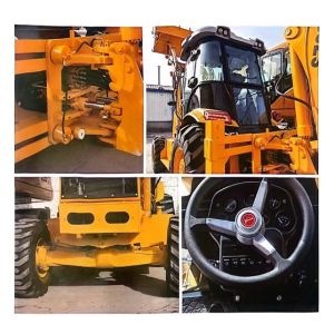 XDEM WZ776 93kw Backhoe Loader Machine, Loader With Backhoe