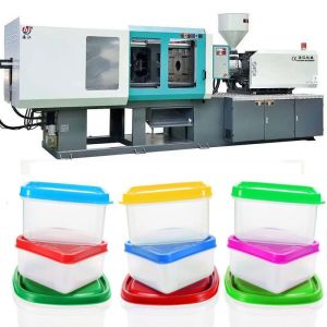 Plastic Food Lunch Box Injection Molding Machine With High Qualoty And Output