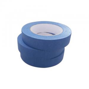 China Blue Cloror Rubber Masking Tape UV Resistant For Car Painting on sale