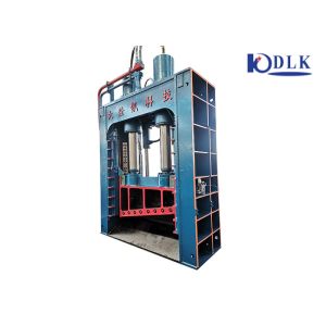 500t PLC Control Scrap Steel Metal Shearing Machine With Servo Motor