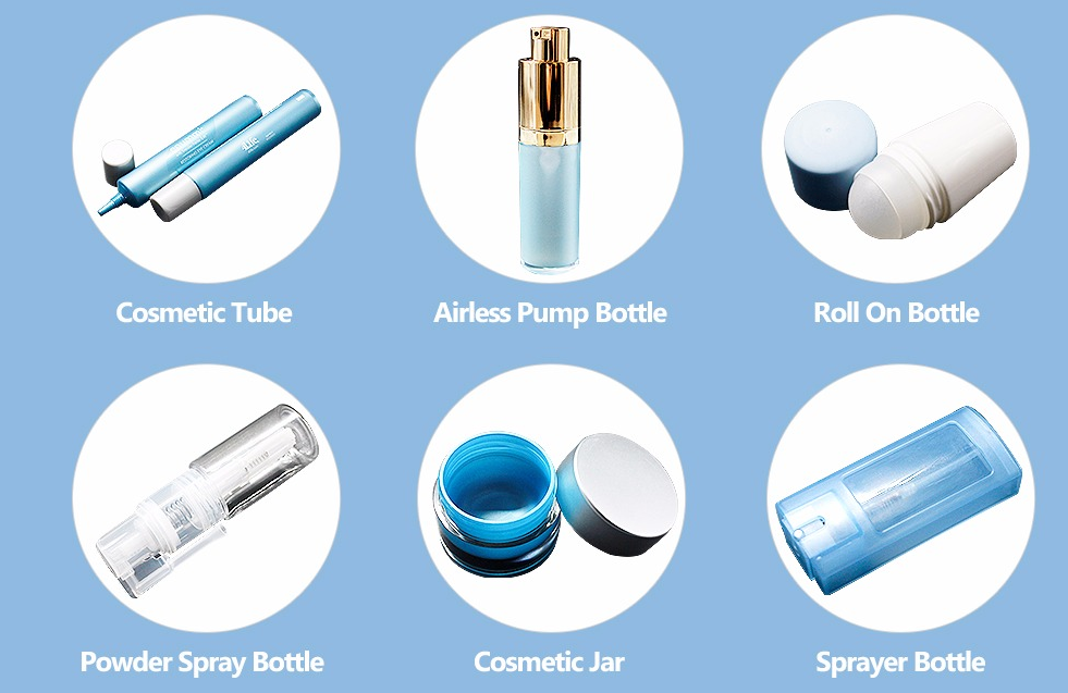 China Manufacture High End Acrylic Eco Friendly Cosmetic Sample Packaging Wholesale Cosmetic Bottles And Jars