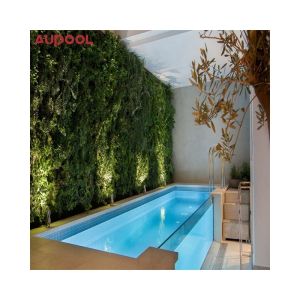 Easy Install Endless Container Pool Swim Spa with Acrylic Window Material PMMA