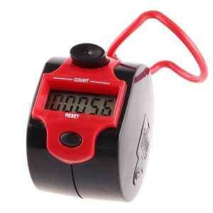 Cheap 3 digit green mechanical hand tally counter for sale