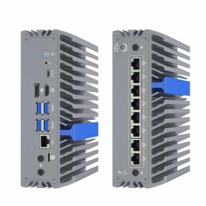 6 Lan Ports Firewall Mini PC With 14th Gen Core Ultra Processor