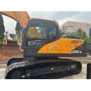 Refurbished Excavator Digger 220-9s Operating Weight Powerful 500 Hp Engine 10m