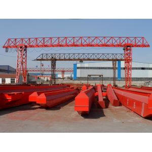 Truss Beam Single Girder Workshop Gantry Crane 10T 30M Span