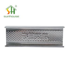 Aluminum Alloy Metal Stud Furring For Wall Partition With 1mm Thickness