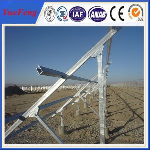 solar panel installation aluminum alloy ground solar mount system