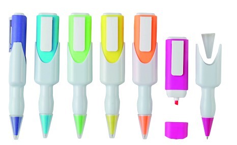 Quality Highlighter with ball pen wholesale