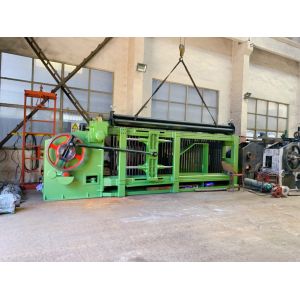80×100mm Gabion Wire Mesh Manufacturing Machine 195m/H