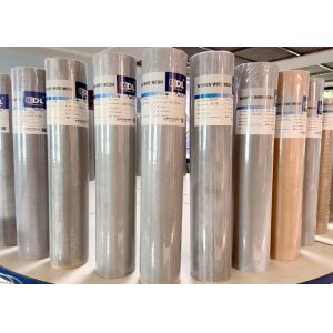 Stainless Steel Woven Wire Mesh Screen with Square and Rectangular Holes for