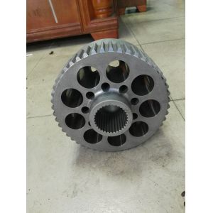 China HITACHI HYDRAULIC TRAVEL MOTOR PARTS EX700-1 CYLINDER BLOCK VALVE PLATE PISTON SHOE on sale