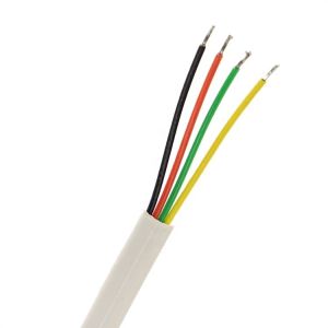 Customized 1m 2m 3m RJ9 RJ11 Male 4p4c to Stripped Tinned Wire Open End Cable