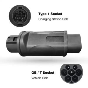 32A 250V SAE J1772 To GBT EVSE Adapter Type 1 To GBT Adapter EV Charger