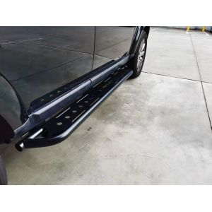 Cheap Black Steel 4x4 Side Steps For Land Rover Discovery 3 4 2012-2017 for sale