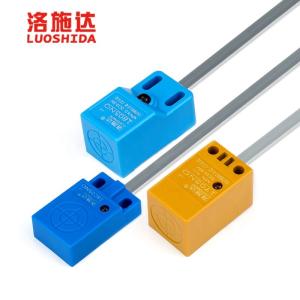 Cheap LUOSHIDA Square Inductive Proximity Sensor 12V / 24V DC Q17 Q18 Q18C Size ABS Housing for sale