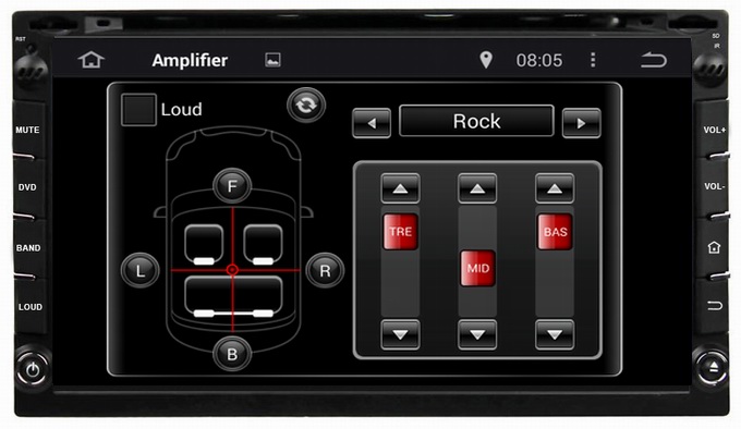 Ouchuangbo Pure Android 4.4 Universal Car DVD Multimedia Stereo System OCB-6952D