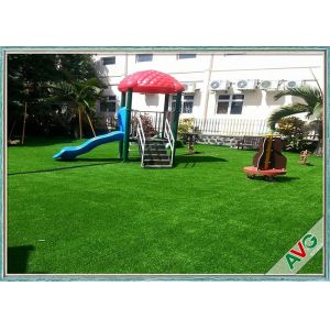 HIGH Elasticity Outdoor Artificial Grass Field Green Monofil PE + Curled PPE