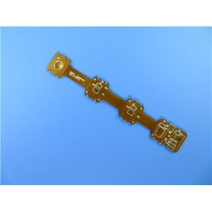 Flexible Printed Circuit (FPC) Built on 1oz polyimide With FR-4 Stiffener for