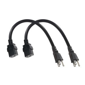 Cheap NEMA 5-15P to IEC C19 Power Cord 14AWG for Servers and PDUs for sale