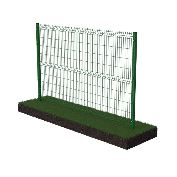 Quality 3d Curved Welded Mesh Fence 1.5m PVC Coated 3d Curved Wire Mesh Fence wholesale
