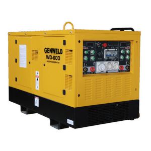 WD600 600A Pipeline Welding Machine Electric Start With Multi Process Welding